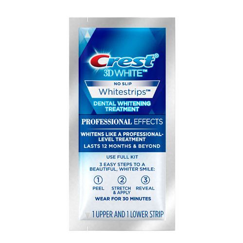 CREST 3D WHITE PROFESSIONAL EFFECTS WHITESTRIPS отбеливающие полоски для зубов (40 шт.)