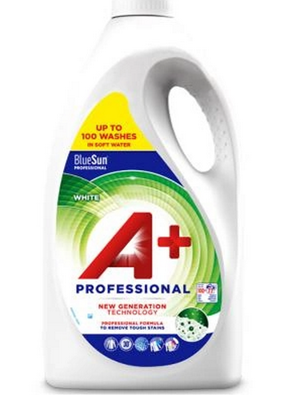 A+ гель для белого белья 5.005 л (100 стирок)