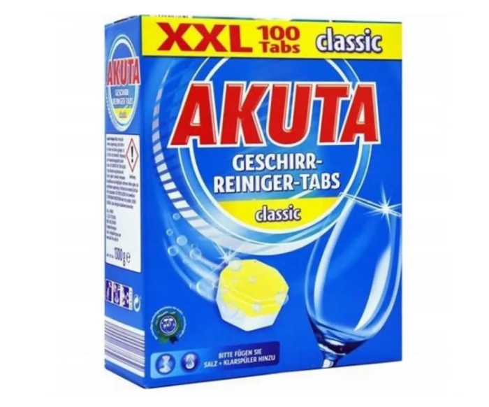 Akuta Classic Таблетки для посудомийної машини 100 шт