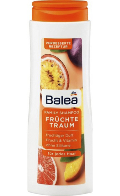 Balea Фруктовый шампунь с витаминами для любого типа волос 500 ml