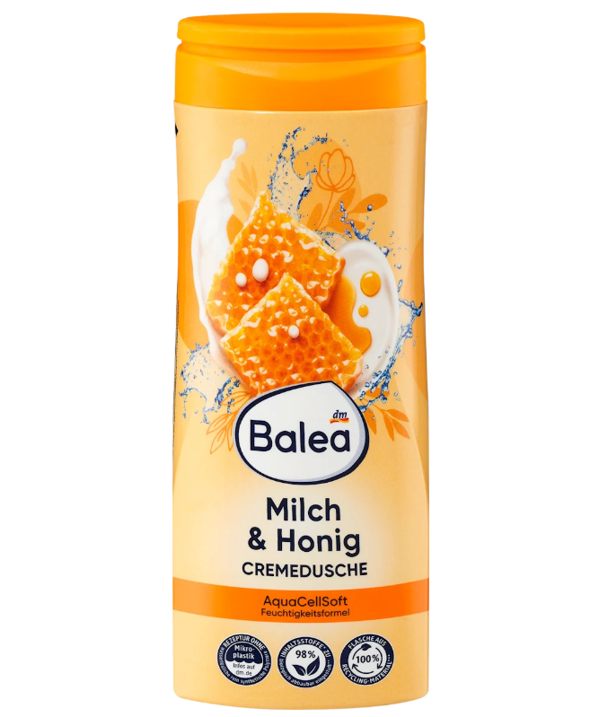 Balea гель для душу 300 ml Молоко та Мед