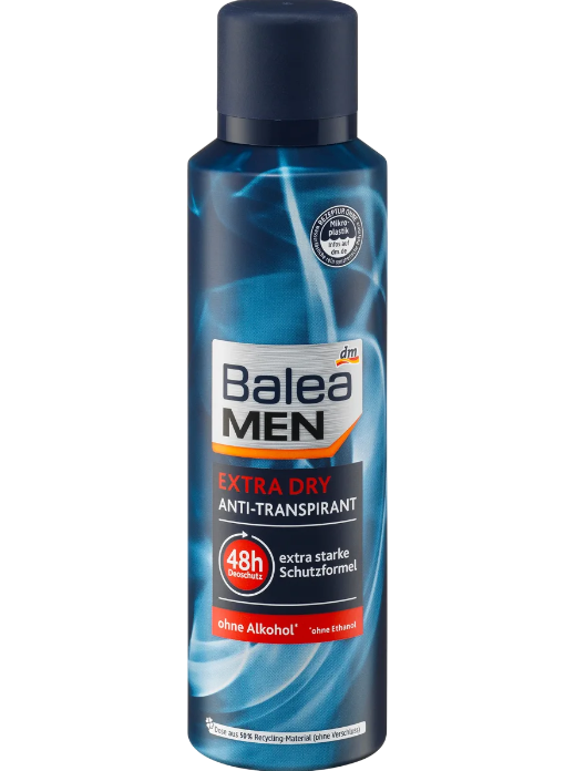 Balea MEN дезодорант спрей Extra Dry 200 мл