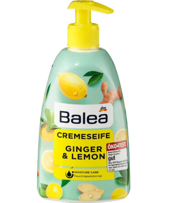 Balea Жидкое крем - мыло 500 ml лимон и имбирь