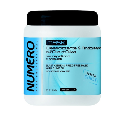 Brelil Numero Elasticizing Mask Маска для вьющихся волос с оливковым маслом 1л.