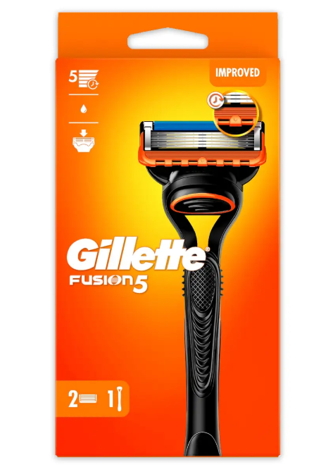Чоловічий станок для гоління Gillette Fusion 5 (2 касети)