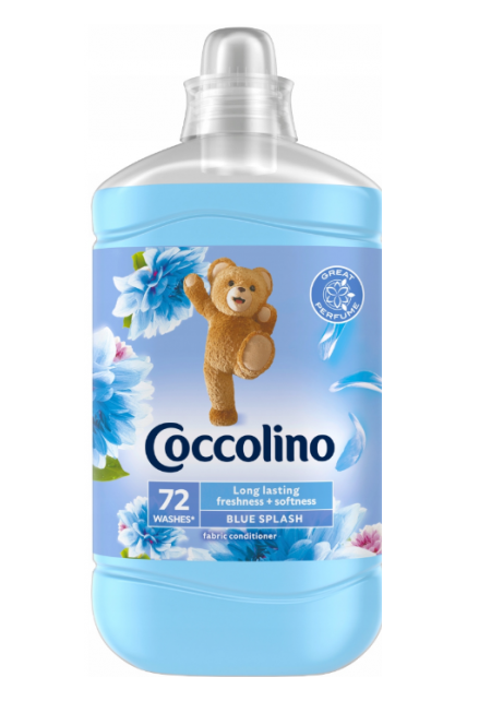 Coccolino Blue кондиционер-ополаскиватель для белья 1,8 л. - 72 стирки