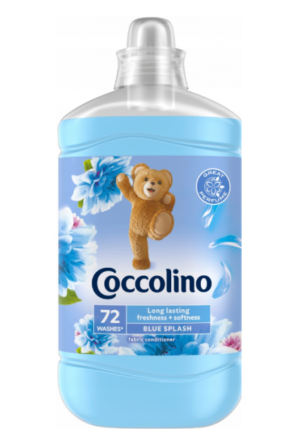 Coccolino Blue кондиціонер-ополіскувач для білизни 1,8л. - 72 прання