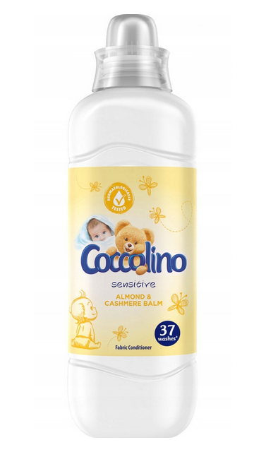 Coccolino  кондиционер-ополаскиватель для белья Sensetive Almond & Cashmere (925мл - 37ст.)