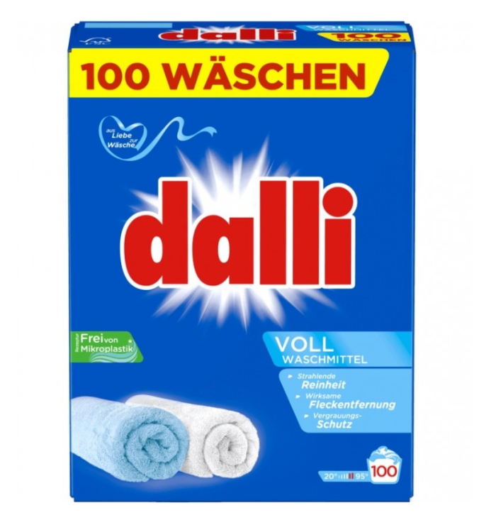 Dalli пральний порошок універальний 6.5 кг - 100 прань