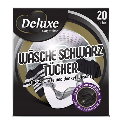 Deluxe салфетки для черных вещей 20 шт