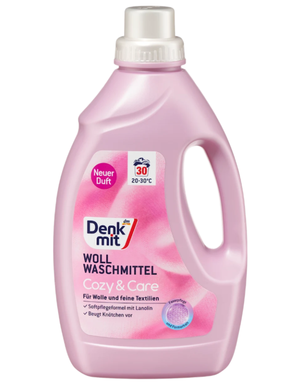Denkmit гель для прання вовни Cozy&Care 1,5 л - 30 прань