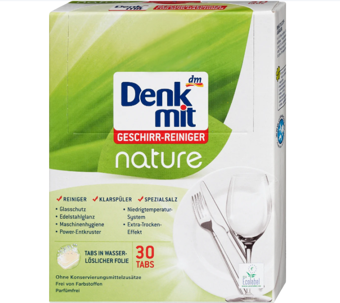 DenkMit  nature таблетки для посудомоечных машин 30 шт