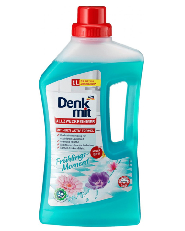 DenkMit универсальное средство для мытья полов Аромат Весны   (1 л.)