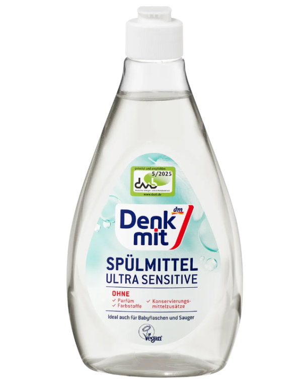DenkMit Средство для мытья посуды Ultra Sensitive, 500 мл