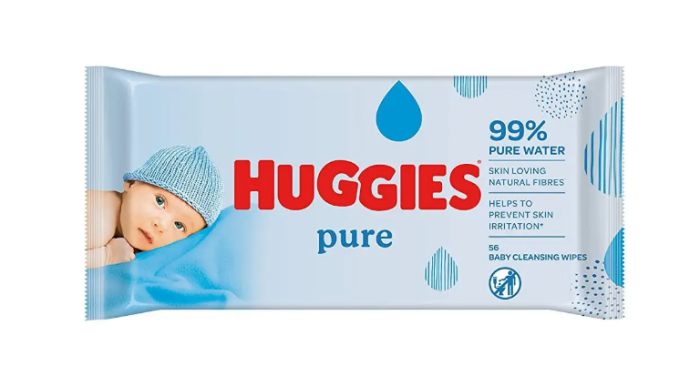 Дитячі вологі серветки Huggies 56 шт