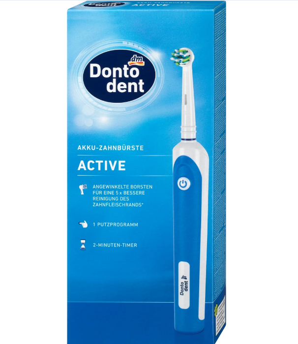 Dontodent Электрическая зубная щетка Active (синий)