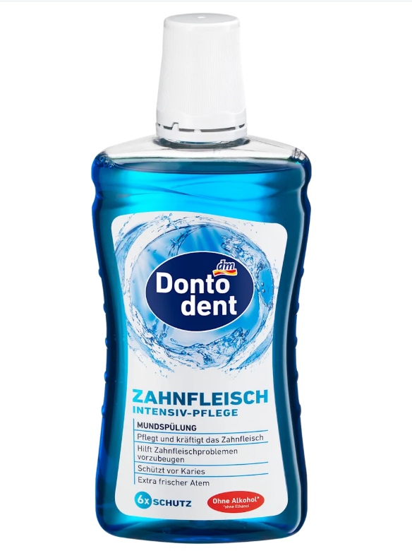 Dontodent Інтенсивний ополіскувач для ротової порожнини для догляду за яснами, 500 мл