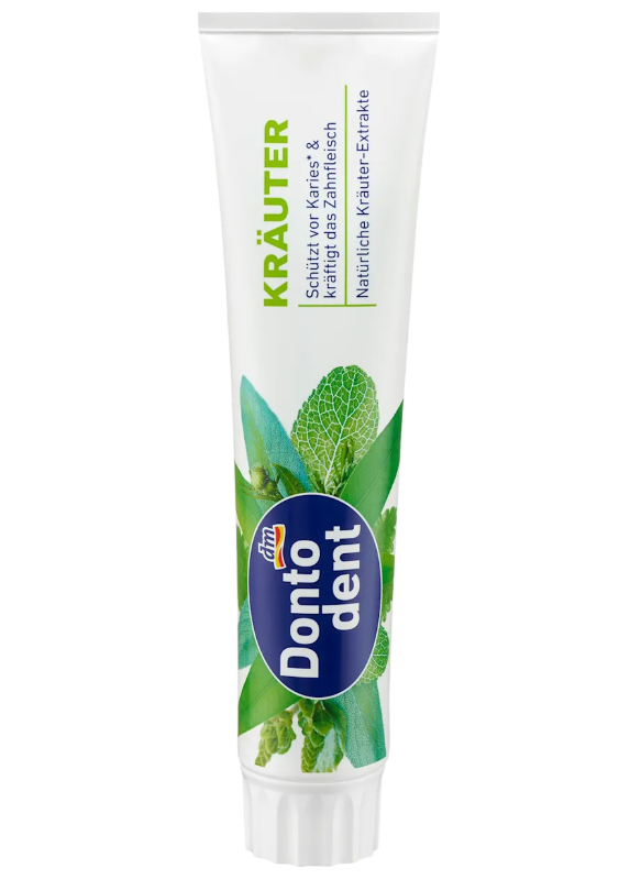 Dontodent Kräuter зубна паста з травами 125 ml