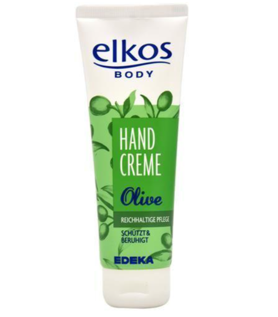 Elkos Крем для рук з оливкою 125 ml