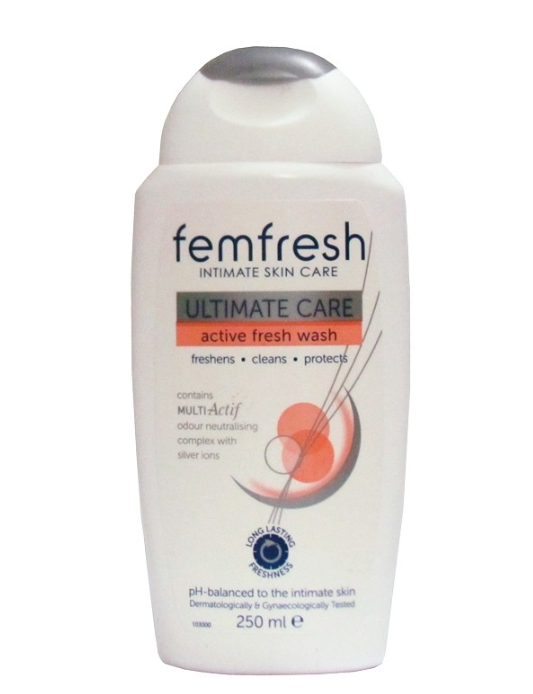 Femfresh гель для интимной гигиены "Active Fresh Wash" 250 мл.