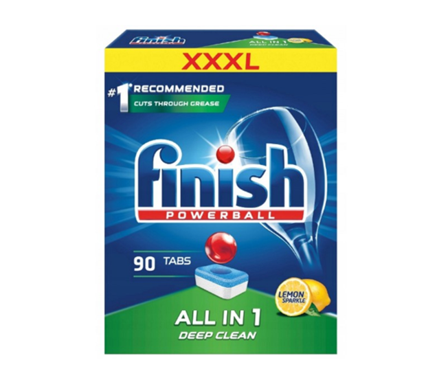 Finish All In One Powerball Таблетки для посудомоечных машины 90 шт