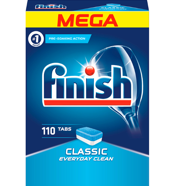 Finish Classic таблетки для посудомоечных машины 110 шт