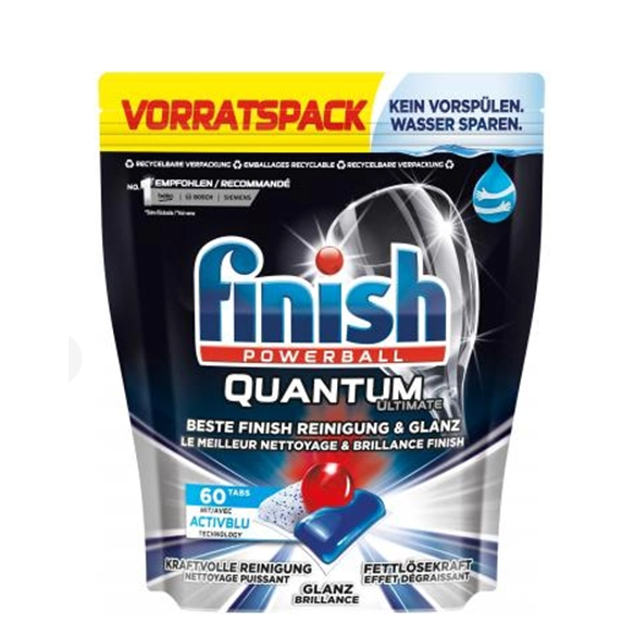 Finish Quantum Ultimate таблетки для посудомоечных машин 60 шт.