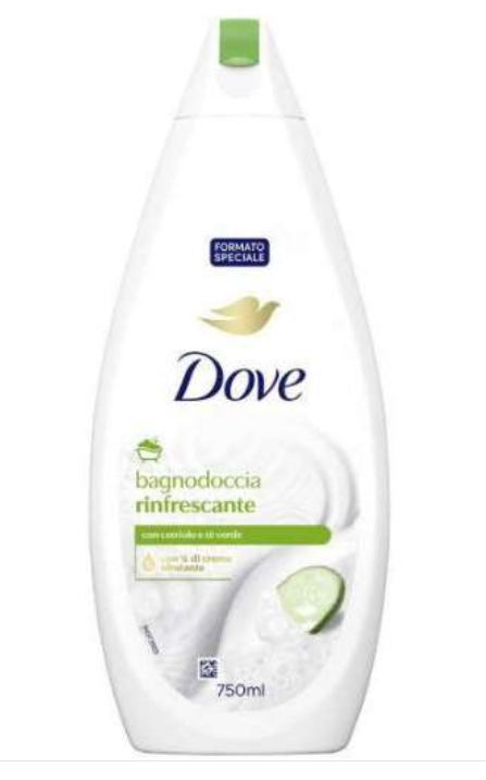 Гель для душу Dove go fresh "Дотик свіжості" 750 мл