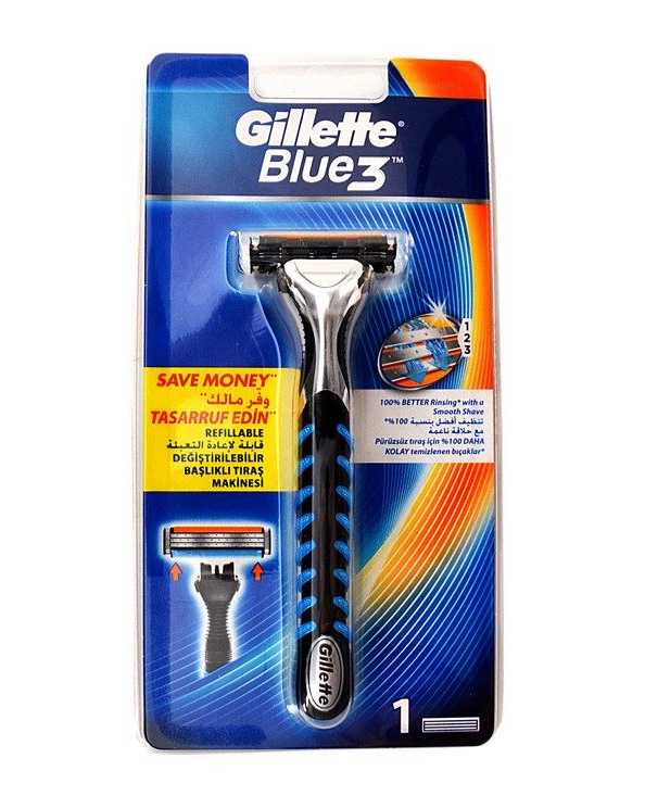 Gillette Blue 3 (1) чоловічий станок для гоління.