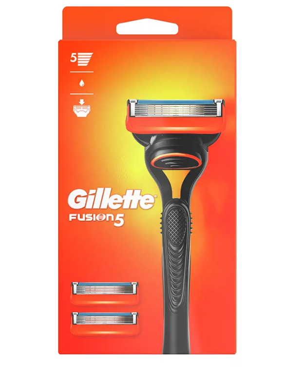 Gillette Fusion 5 набір (1 верстат +3 запаски)