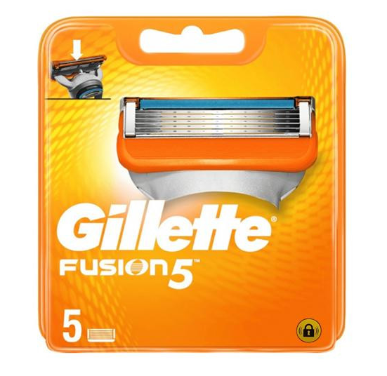 Gillette Fusion 5 змінні картриджі 5 шт в уп.