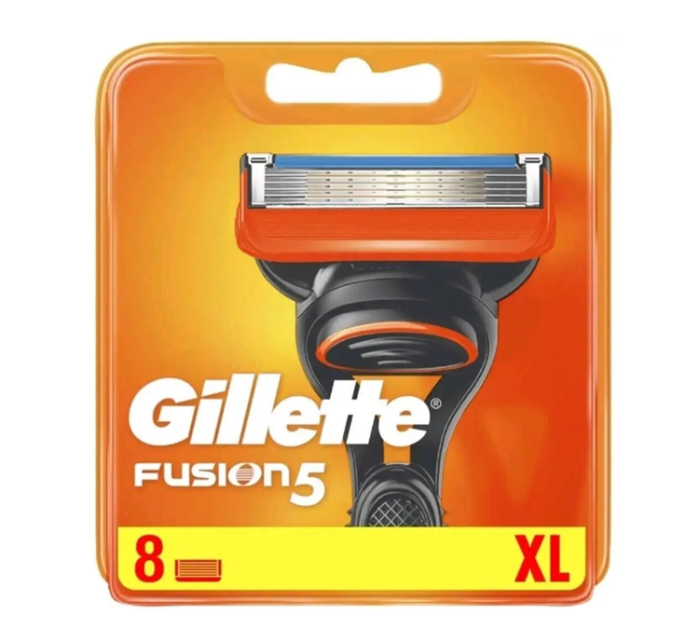 Gillette Fusion 5 змінні картриджі 8 шт. в упаковці.