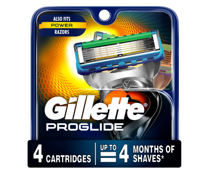 Gillette Fusion ProGlide Power змінні картриджі 4 шт в упаковці.