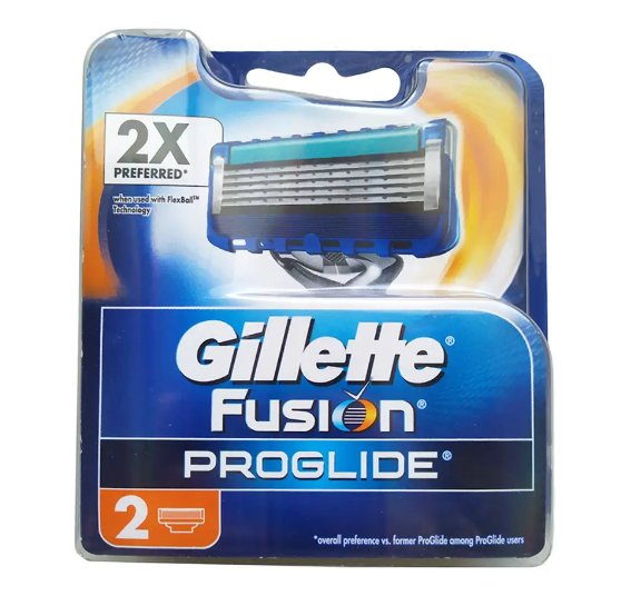 Gillette Fusion Proglide змінні касети для гоління 2 шт