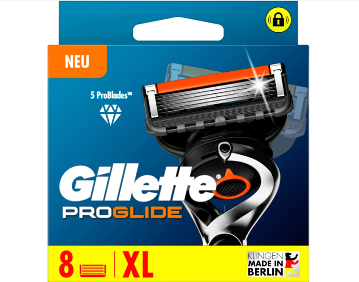 Gillette Fusion Proglide змінні касети для гоління 8 шт