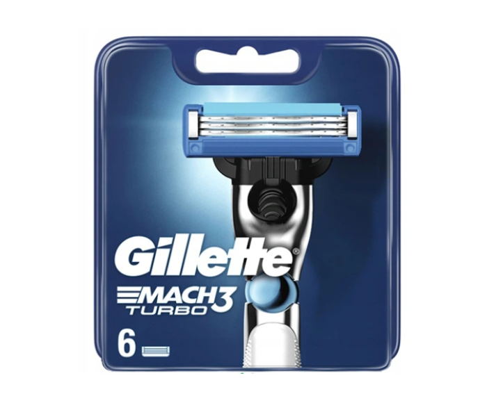 Змінні картриджі Gillette Mach3 Turbo 6 шт