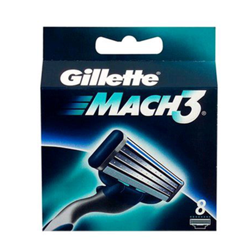 Gillette Mach3 сменные кассеты для бритья 8шт