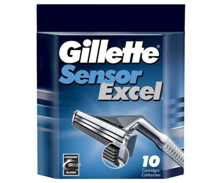 Gillette Sensor Excel змінні картриджі 10 шт. в упаковці.