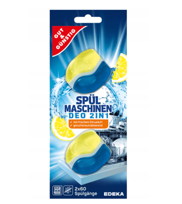 Gut & Gunstig Ароматизатор для посудомоечной машины 2шт