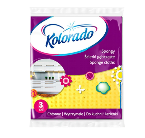KOLORADO вологопоглинаючі серветки для прибирання, 3 шт.