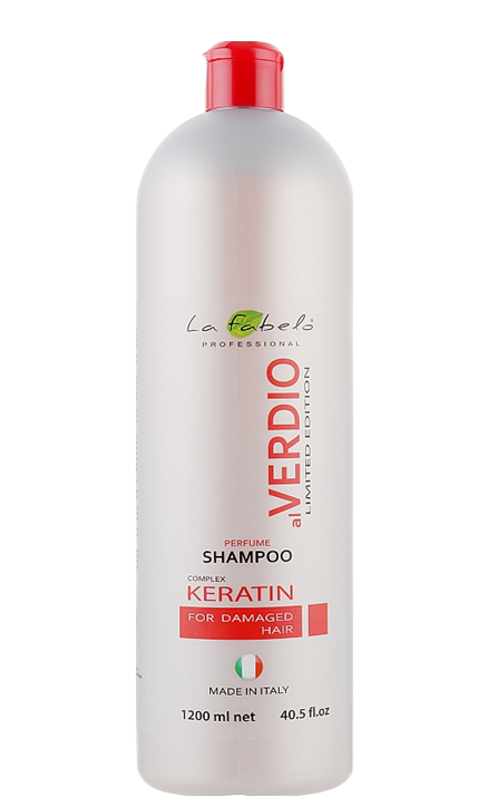 La Fabelo парфюмированный шампунь с кератином 1,2 л