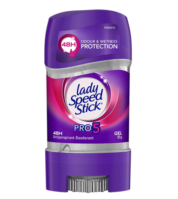 Lady Speed ​​Stick антиперспирант гелевый «Pro 5 in 1 » 65г