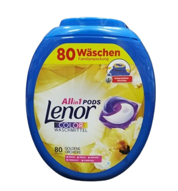 Lenor капсулы для разноцветной стирки  80 шт