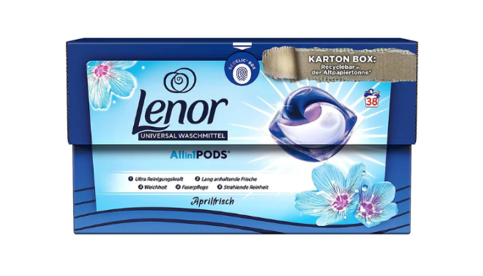 Lenor универсальные капсулы для стирки 38 шт April Fresh