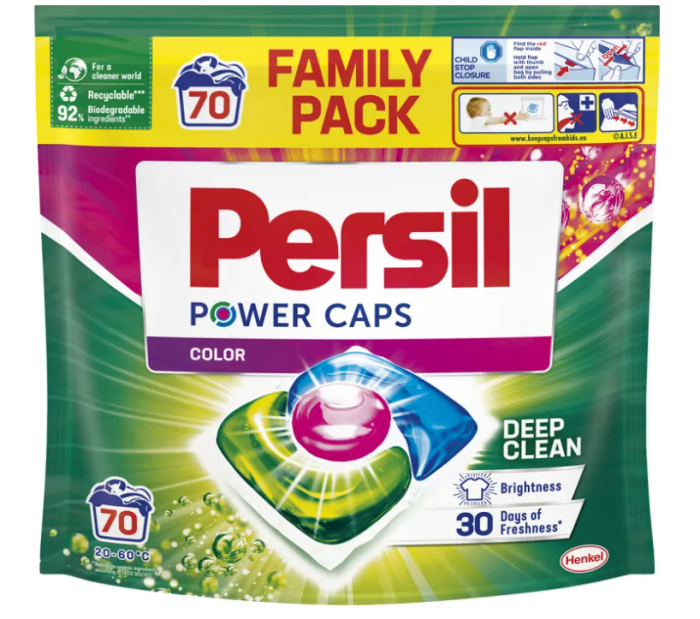 Persil Power капсули для прання Color 70 шт