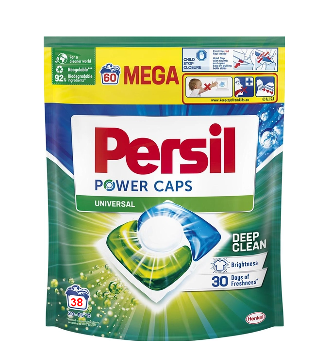 Persil Power капсулы для стирки Универсальные 38 шт