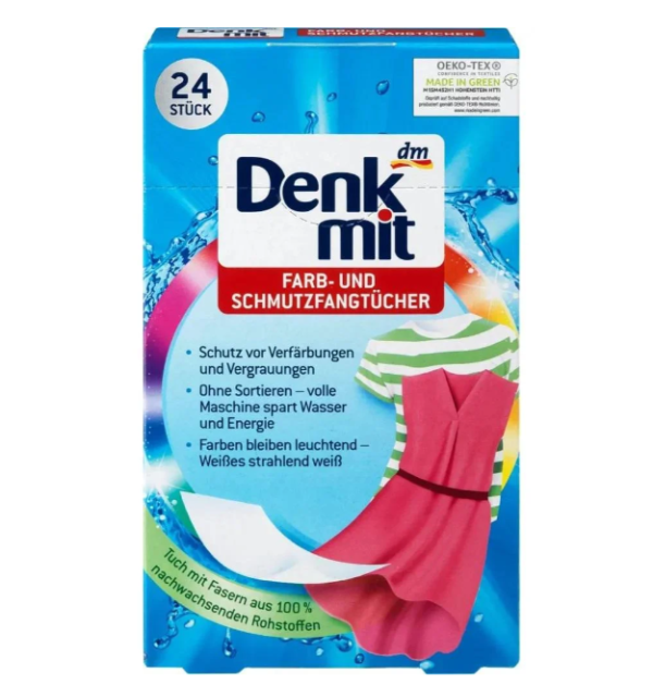 Салфетки Denkmit  для защиты цвета 24 шт