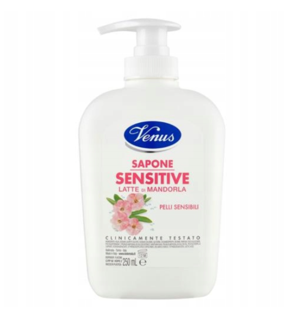 VENUS интимное мыло SENSITIVE с миндальным молочком, 250 мл