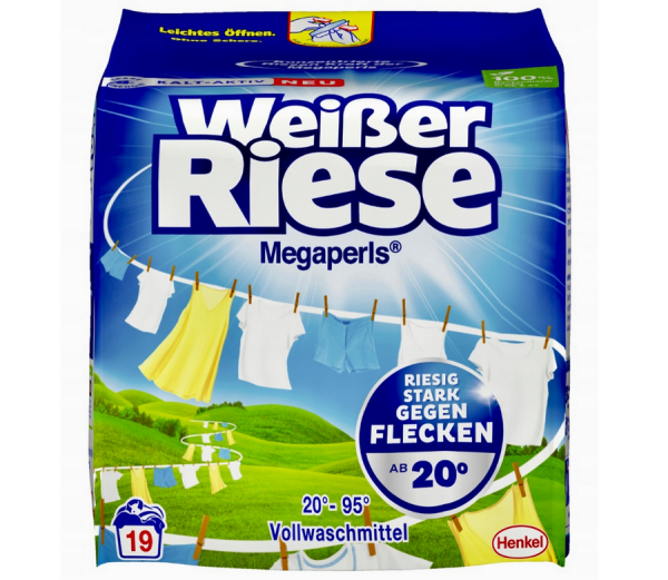 WeiBer Riese Megaperls Пральний порошок 1,14 кг - 19 прань