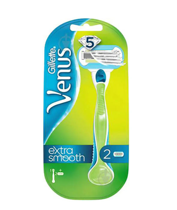 Жіночий станок для гоління Gillette Venus Embrace + 2 запаски.